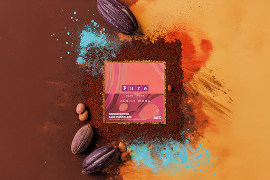 64% Indonesia Single Origin Gingerflower Dark Chocolate