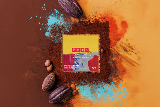 70% Indonesia Single Origin Makrut Lime Leaf Dark Chocolate